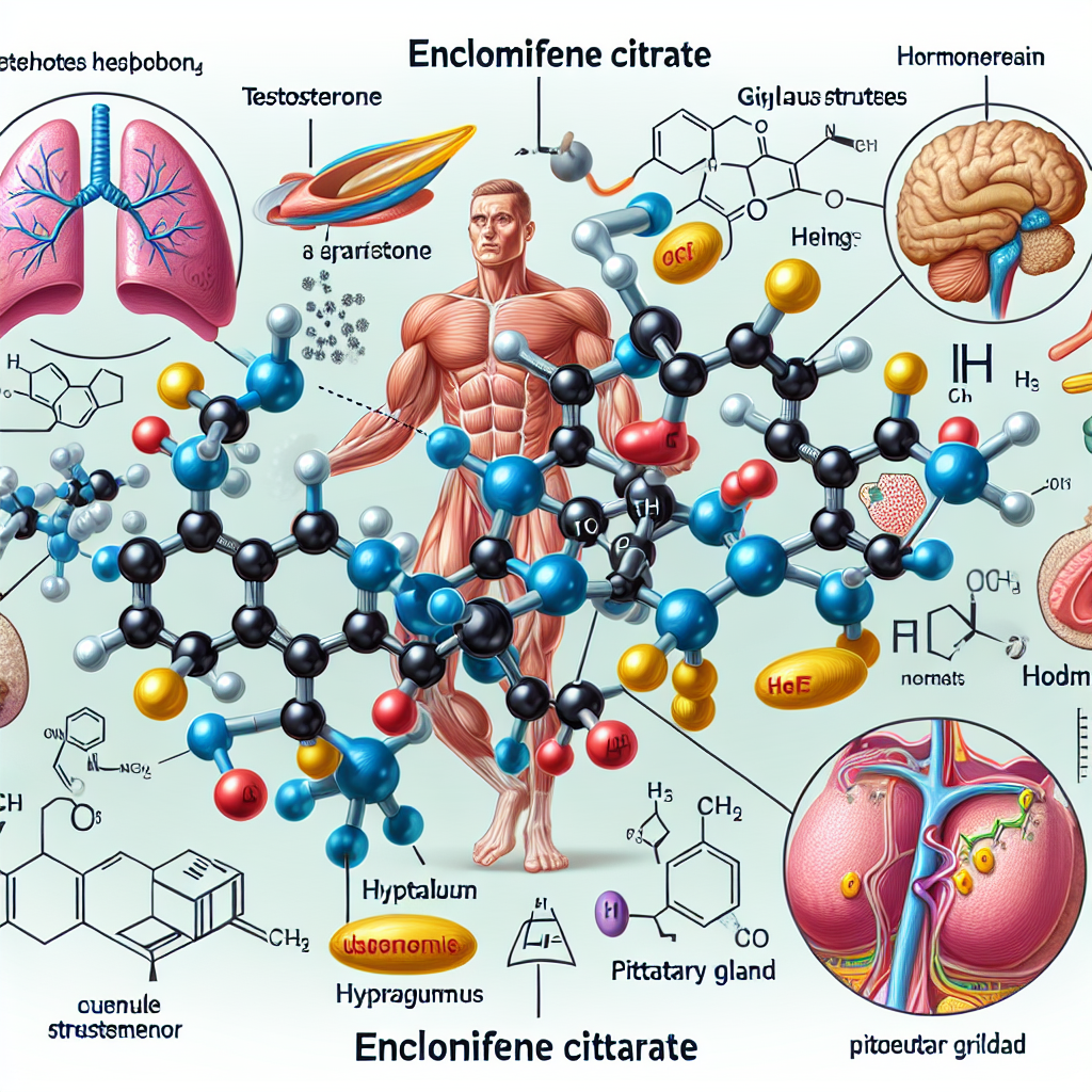 Enclomifene citrato e la sua azione sul sistema endocrino degli atleti