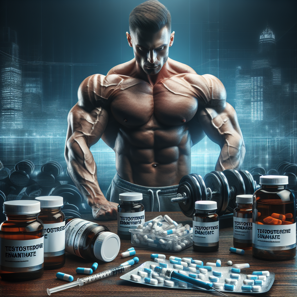 Testosterone enantato: il potenziatore muscolare preferito dagli atleti